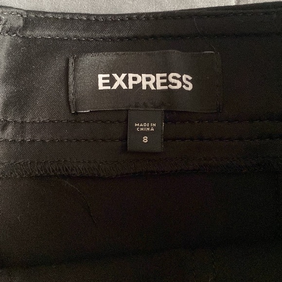 Express black lace up skirt - Picture 2 of 4